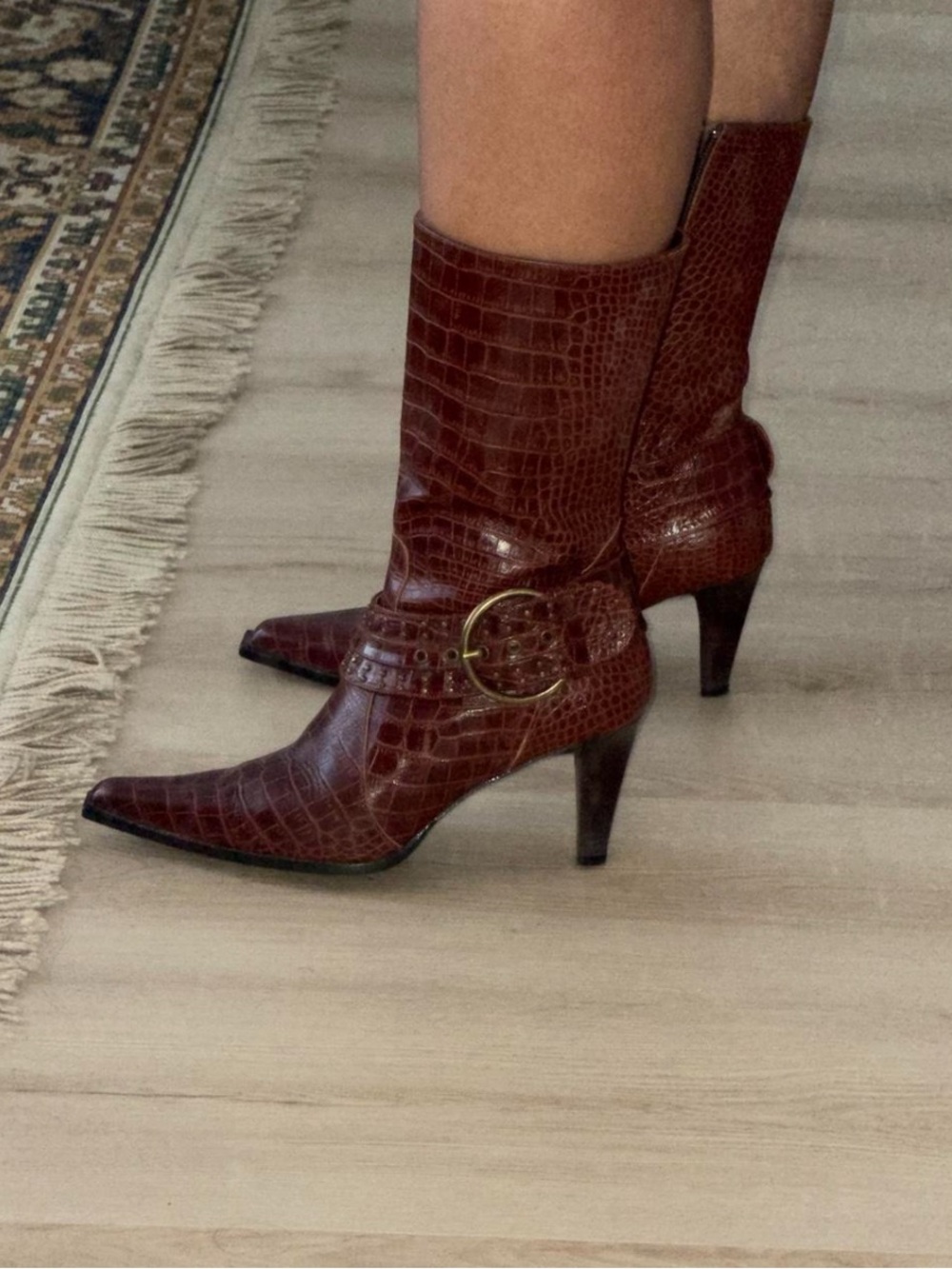 Vintage Costa Blanca Croc Boots